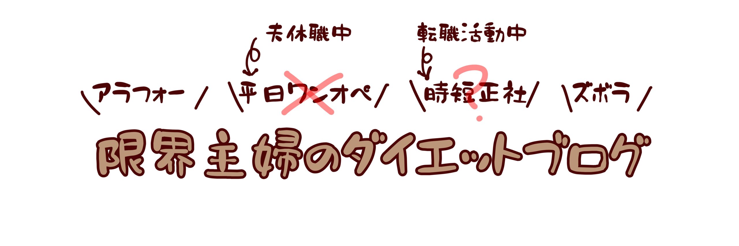限界主婦のダイエットブログ